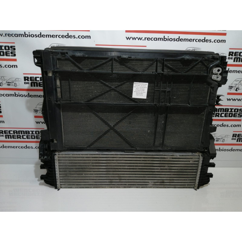 Conector De Soporte De Radiador Para Mercedes Vito W447 (2016-2023) - Negro, ABS, Número OE 4478850064